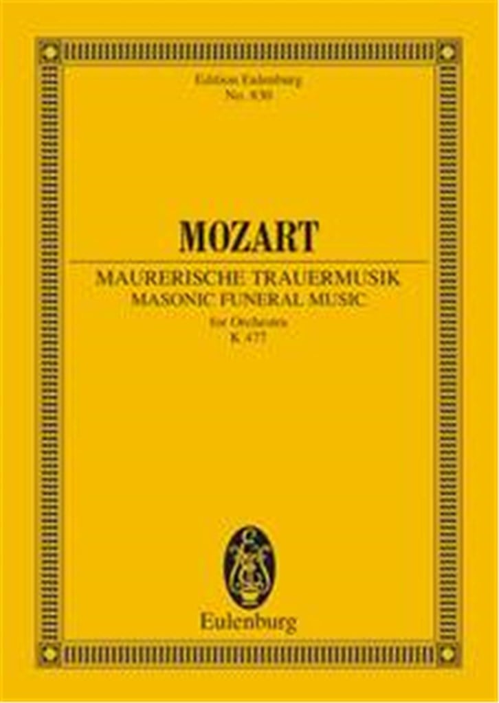 Maurerische Trauermusik K 477